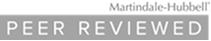 Martindale Hubbell Peer Reviewed